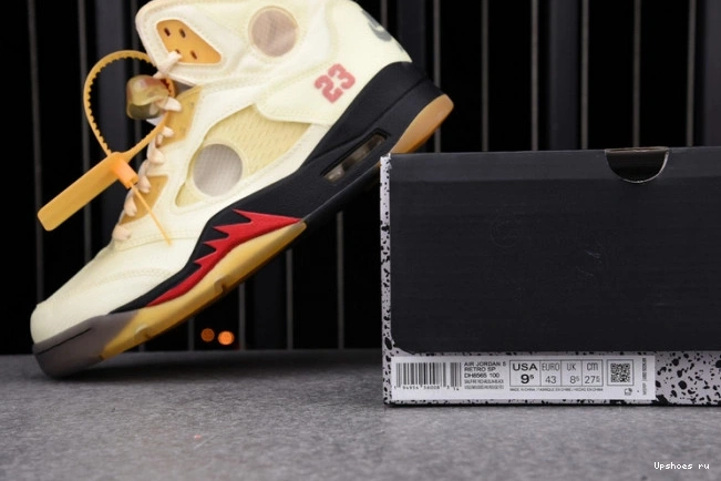 Retro Jordan DH8565-100 5 AIR O-W Sail 0419